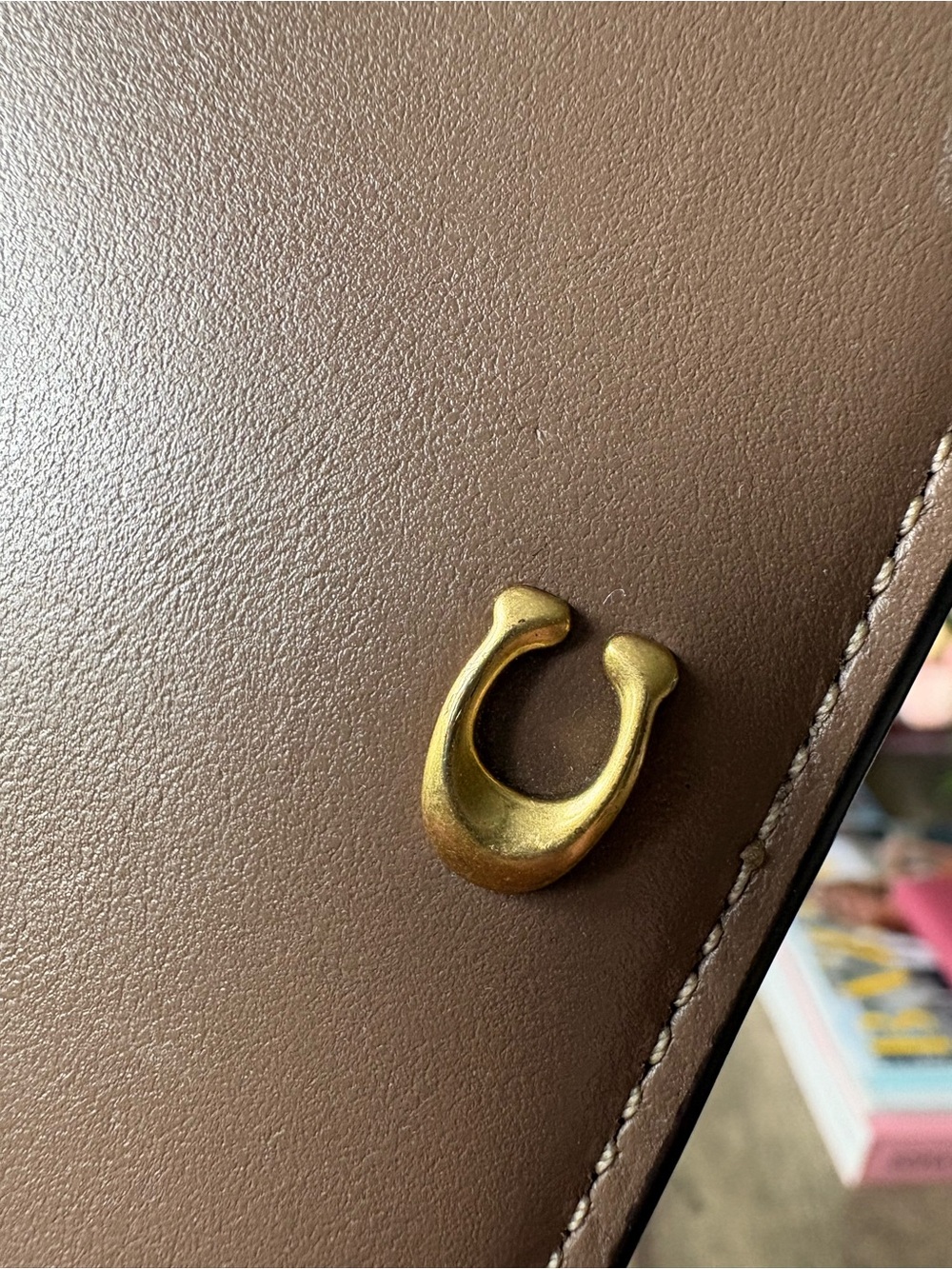 Coach Taupe Slim Wallet - Picture 8 of 9